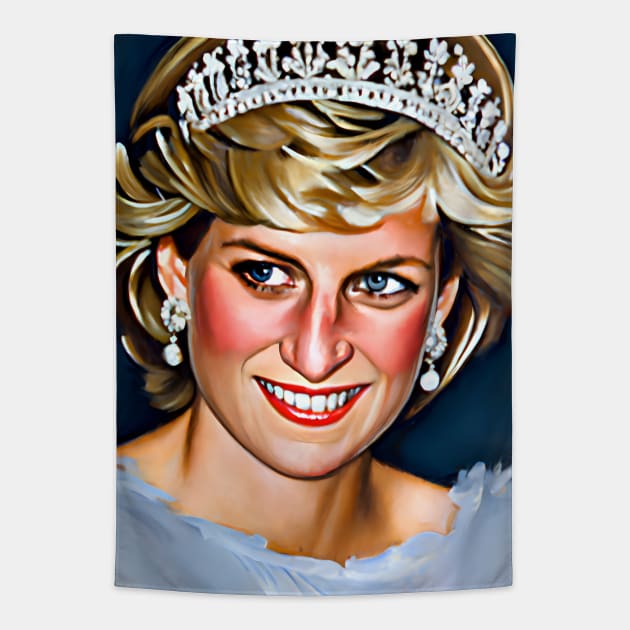 Princess Diana Tapestry by Sobalvarro