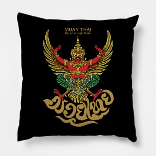 Muay Thai Sak Yant Garuda Pillow