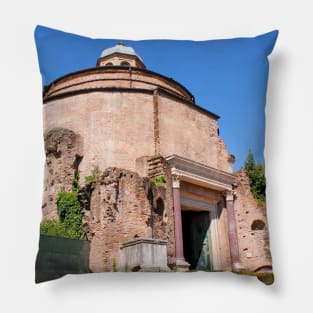 Temple of Romulus Pillow