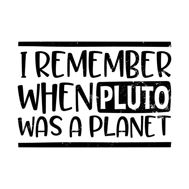 Asteroid Shirt | Remember When Pluto Was A Planet Gift by Gawkclothing