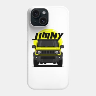 Front Yellow Jimny Off Road Phone Case