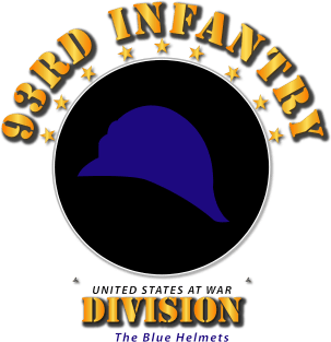 93rd Infantry Division - The Blue Helmets Magnet