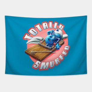 Totally Smurfed Tapestry