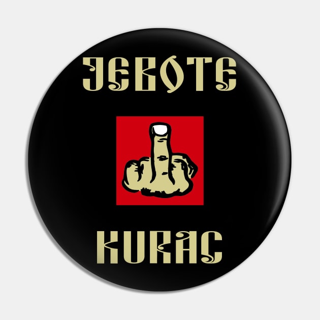 Jebote Kurac Fuck Finger Pin by Jakavonis