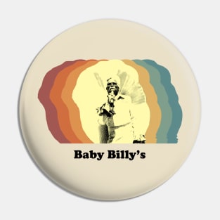 Baby Billy's Shadow Vintage Retro Pin