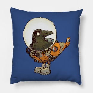 Space Crow Pillow