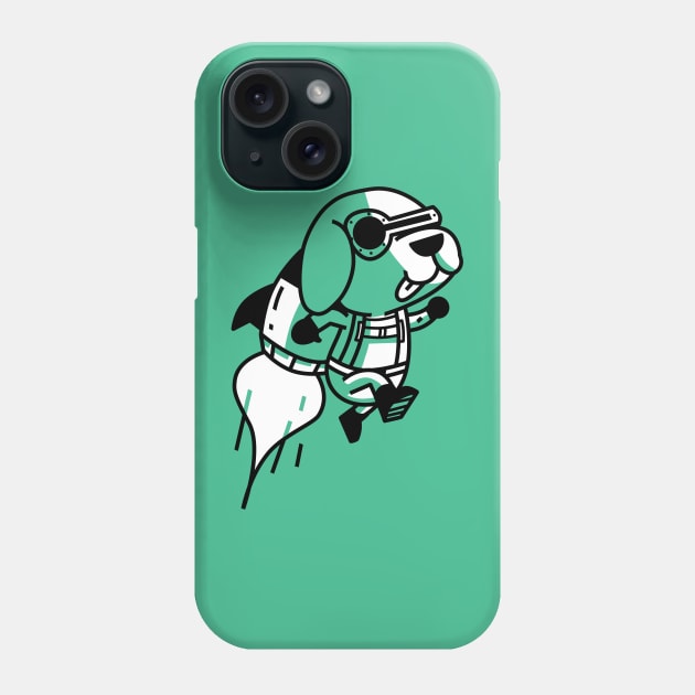 Rocket Pup Phone Case by AlanNguyen