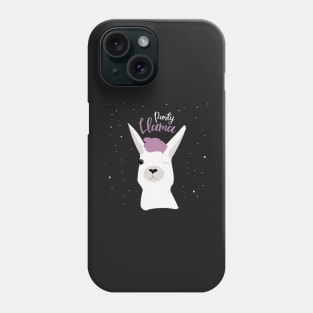 Party Llama Black Phone Case