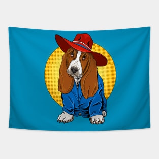 Agent Doggy Carter Tapestry