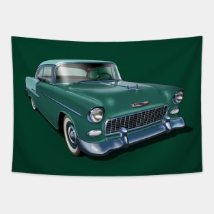 1955 Chevrolet in dark green Tapestry