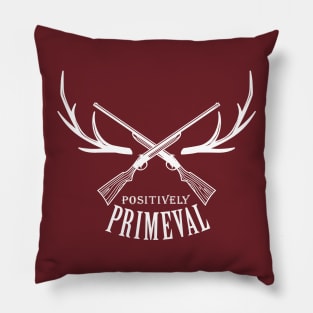 Positively Primeval - full-size for dark-colored shirts Pillow