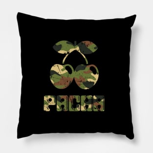 Pacha Ibiza - military design Pillow