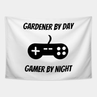 Gardener By Day Gamer By Night Tapestry