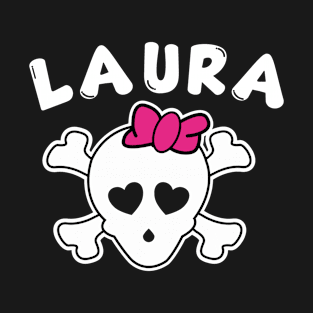 Piratin Laura Design For Girls And Women T-Shirt