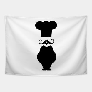 Kitchen chef character design Tapestry