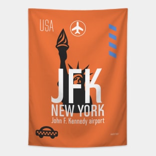 Airport New York JFK Tapestry