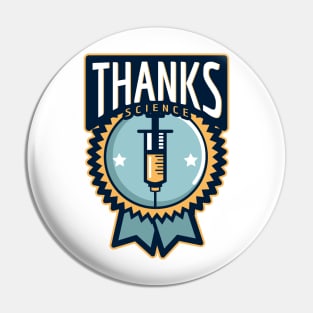 Thanks Science Pin