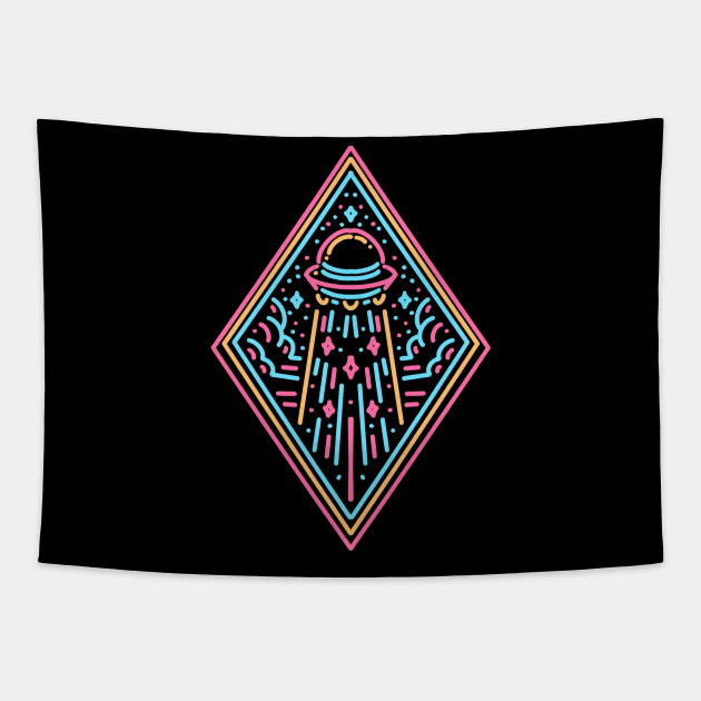 alien invasion Tapestry by donipacoceng