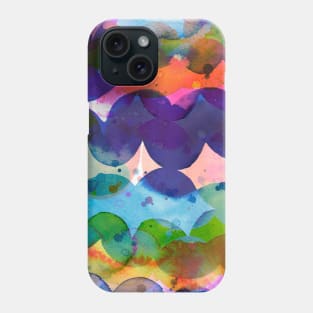 pocket- abstract waves Phone Case