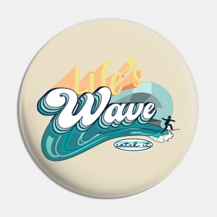 Catch The Wave Pin