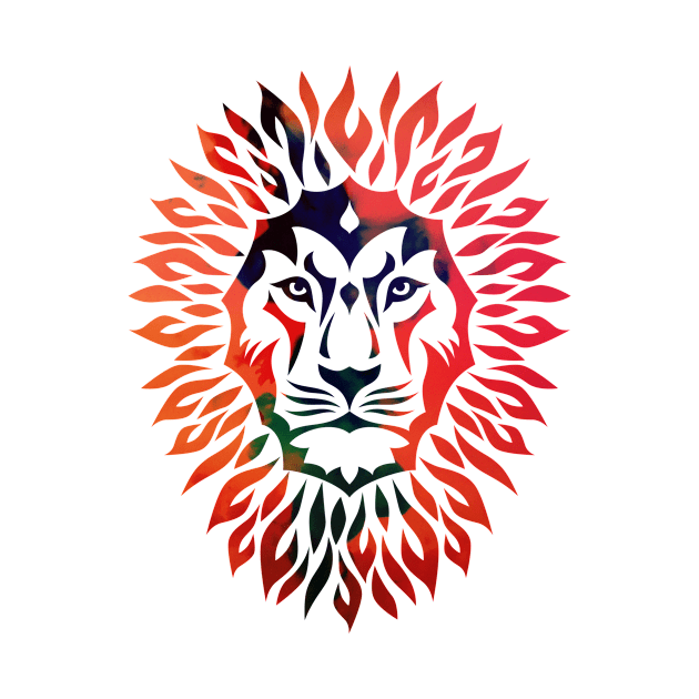 Lion face by PallKris