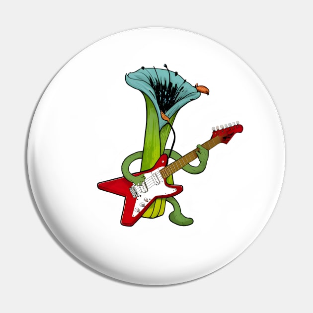 Plant Playing Guitar 2 Pin by Hacienda Gardeners