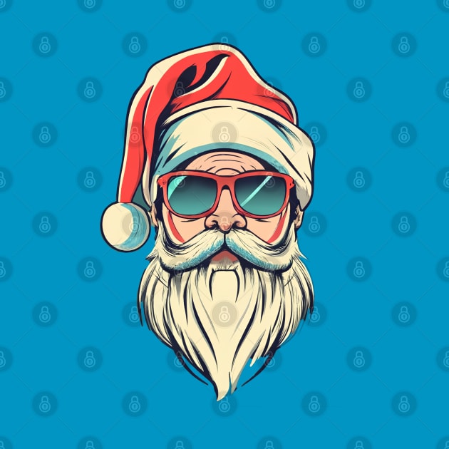 santa claus with glasses by Aldrvnd