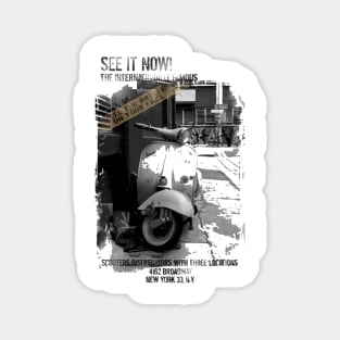 See It Now Old Scooters Magnet