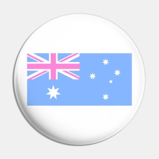 Australia Flag Baby Pink Pin