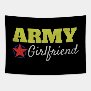 Army Star Girlfriend Tapestry