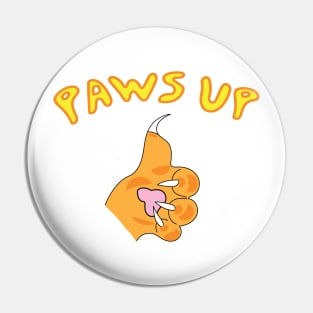 paws up thumbs up Pin