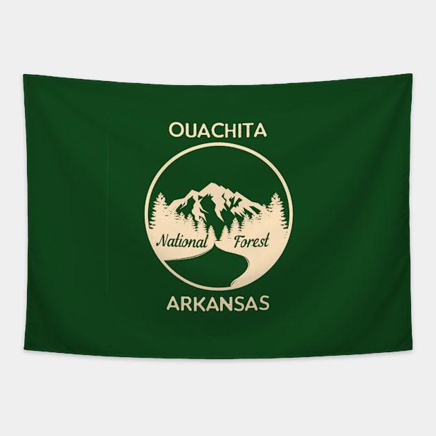 Ouachita National Forest Arkansas Tapestry by Compton Designs