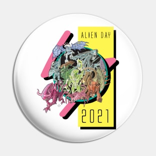 Alien Day 2021 Commemorative Shirt Pin