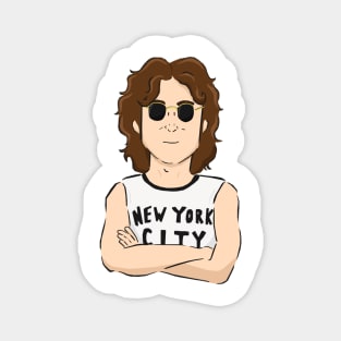 John Lennon New York Magnet