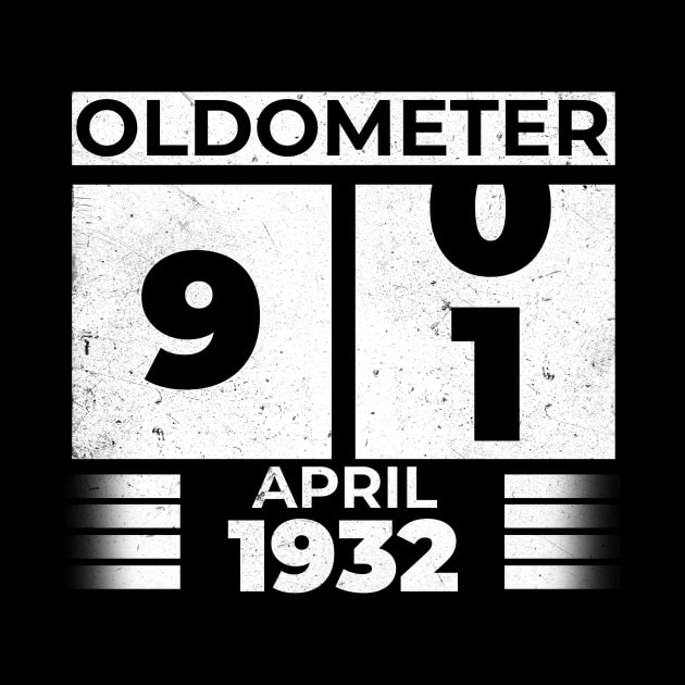 Oldometer 91 Years Old Born In April 1932 by RomanDanielsArt