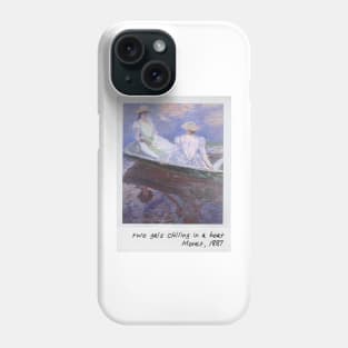 monet - two gals Phone Case