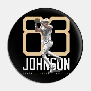 Juwan Johnson New Orleans Bold Number Pin