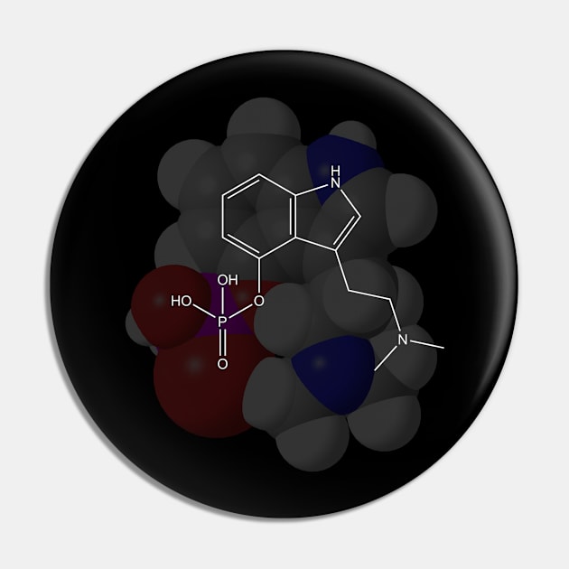 Psilocybin Molecule Chemistry Pin by ChemECool