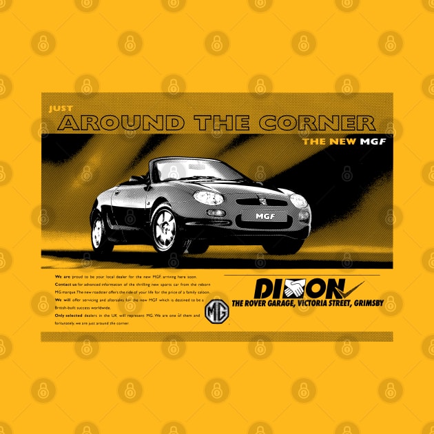 MGF - advert by Throwback Motors