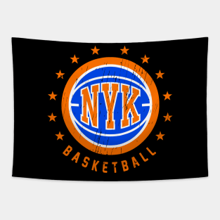 NYK Basketball Vintage Distressed Tapestry