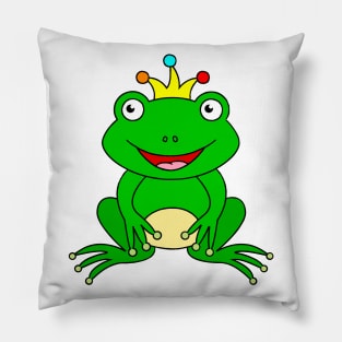 Frog Prince Pillow