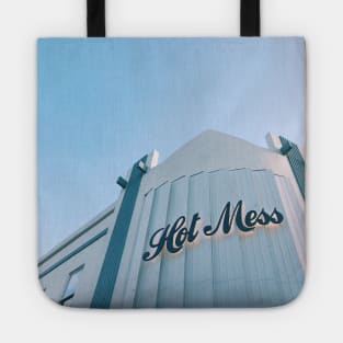 Hot Mess Neon Sign Tote