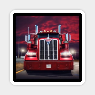 Red Sky Big Rig Magnet