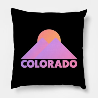 Colorado Mountains Pillow