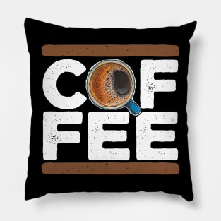 Coffee Drinks Pillow