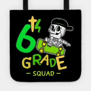 6th grade skeleton Tote