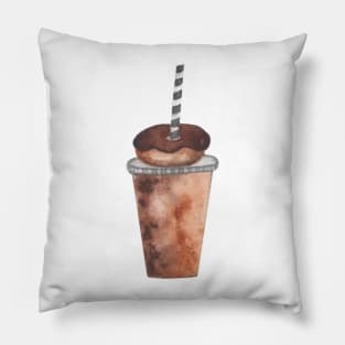Donut coffee Pillow