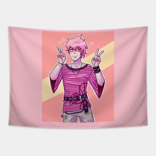 Pink Rantaro Tapestry