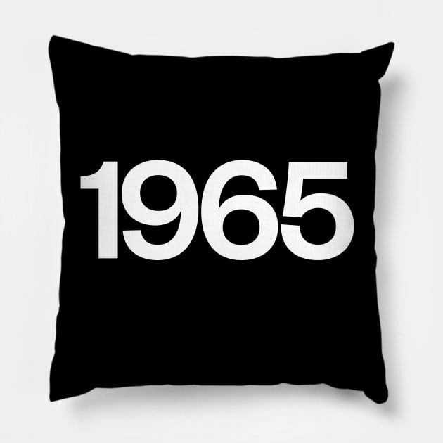 1965 Pillow by Monographis