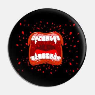 Vampire Mouth Alternate Pin